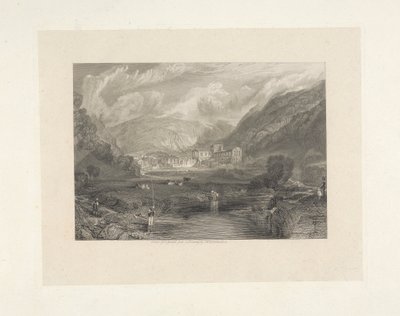 Rievaulx Abbey, Yorkshire by Edward Goodall