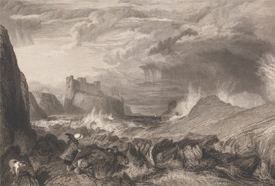 Tantallon Castle by Edward Goodall