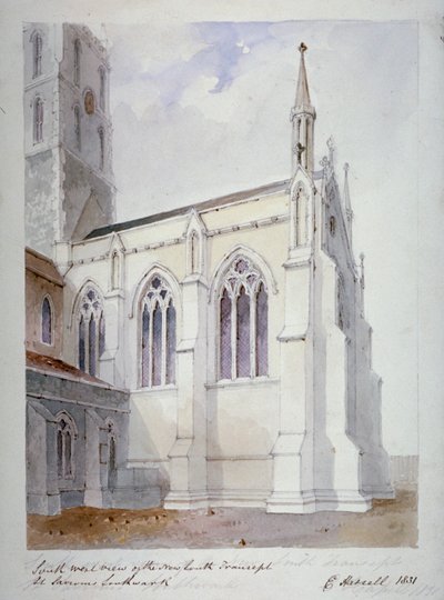 Southwark Cathedral, London by Edward Hassell