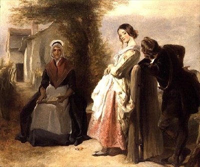 The Admirer by Edward Henry Corbould