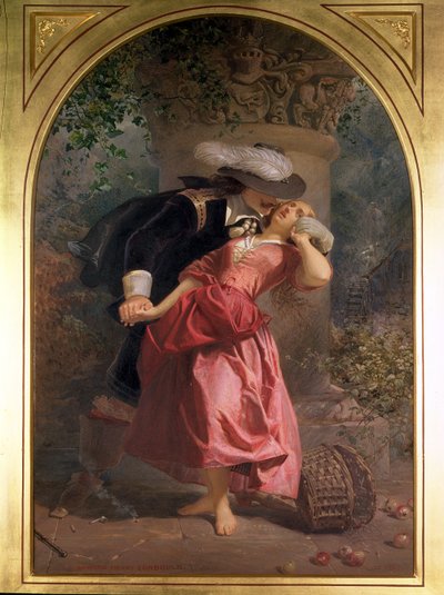 The Seduction, 1857 by Edward Henry Corbould