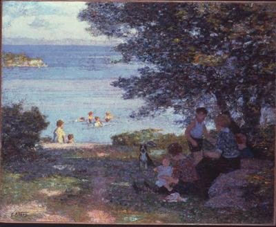 By the Water by Edward Henry Potthast