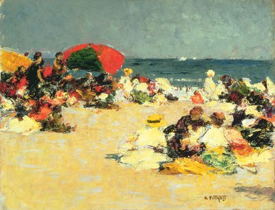 On the Beach by Edward Henry Potthast