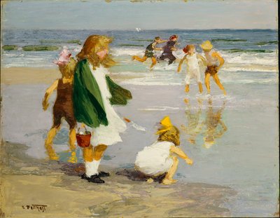 Play in the Surf by Edward Henry Potthast