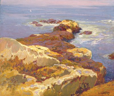 Rocks and Sea by Edward Henry Potthast