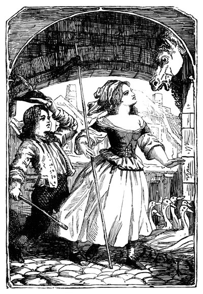 The Goose Girl by Edward Henry Wehnert