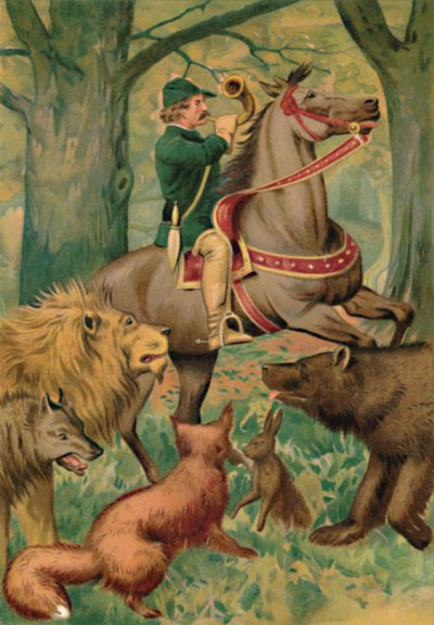The Hunter and the Animals by Edward Henry Wehnert