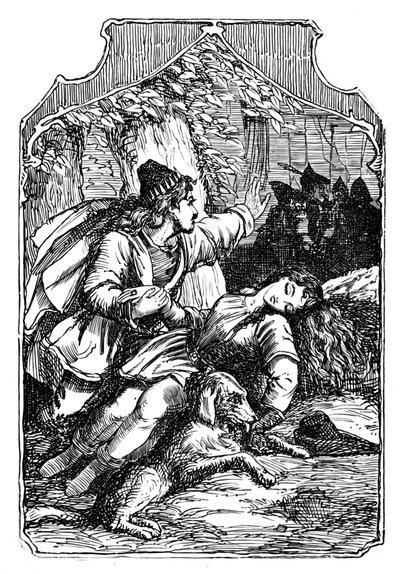 The Twelve Hunters by Edward Henry Wehnert