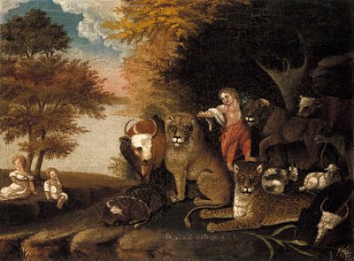 The Peaceable Kingdom by Edward Hicks