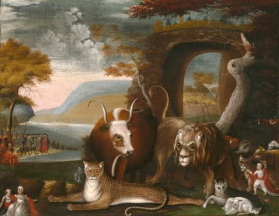 The Peaceable Kingdom and Penn by Edward Hicks