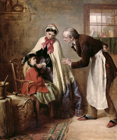 First Tooth, 1866 by Edward Hughes