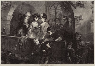 The Family Pew by Edward Hughes