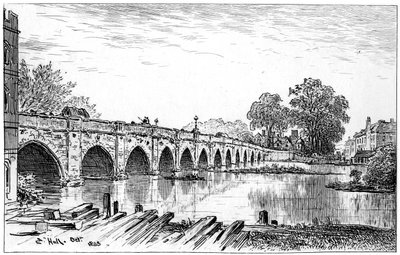 Stratford Bridge, Stratford-upon-Avon, Warwickshire by Edward Hull