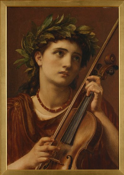 Music, Heavenly Maid by Edward John Poynter