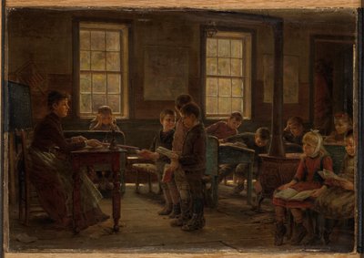 A Country School by Edward Lamson Henry