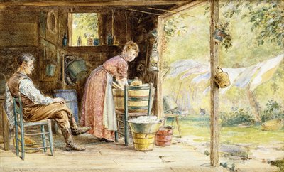 Wash Day by Edward Lamson Henry
