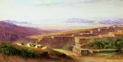 Argos from Mycenae by Edward Lear