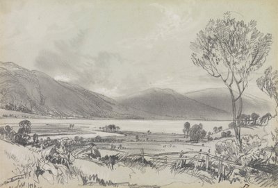 Bassenthwaite by Edward Lear