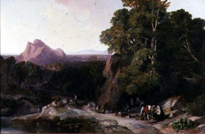 Citizens of Subiaco by Edward Lear