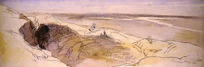 In the Desert Near Damascus by Edward Lear