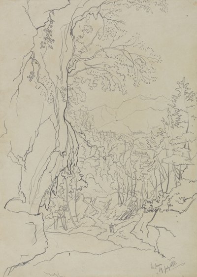 La Cava by Edward Lear