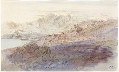 La Piana by Edward Lear