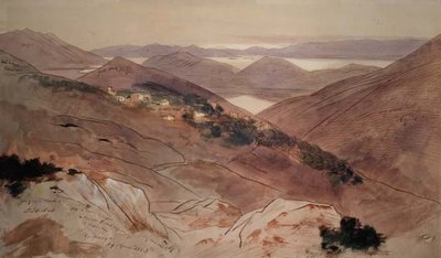Village of Katochori by Edward Lear