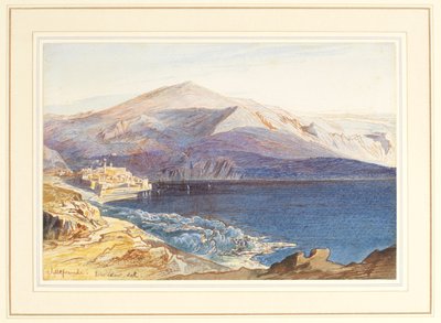 Villefranche-sur-Mer by Edward Lear