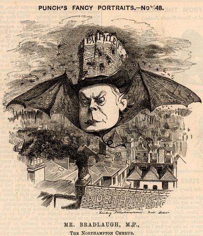 Charles Bradlaugh by Edward Linley Sambourne