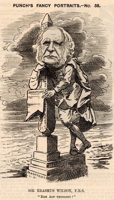 Erasmus Wilson by Edward Linley Sambourne