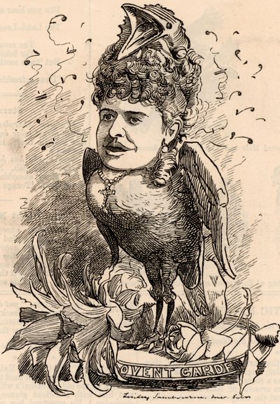 Madame Emma Albani (1852-1930) by Edward Linley Sambourne