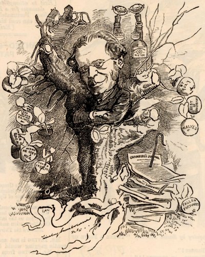 Portrait of James Payn by Edward Linley Sambourne