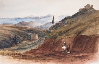 Andritzena by Edward & Lushington Franklin (1823 1901) Lear