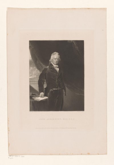 Portrait of John Abernethy Esqr. by Edward McInnes