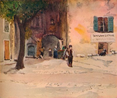 The Gateway, Tourettes, Provence, 1899 by Edward Millington Synge