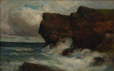 Ocean Cliffs, 1881 by Edward Mitchell Bannister
