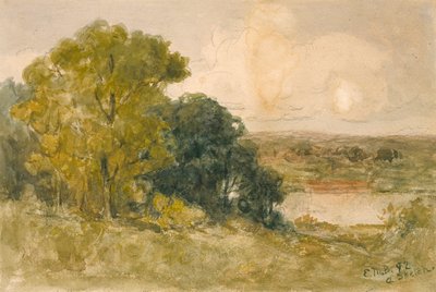 On the Seekonk, 1892 by Edward Mitchell Bannister