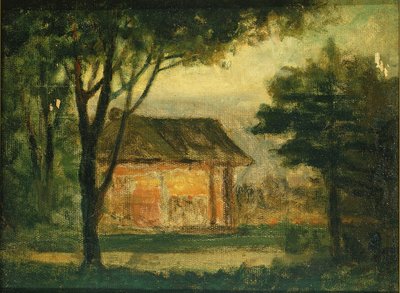 The Old Homestead by Edward Mitchell Bannister