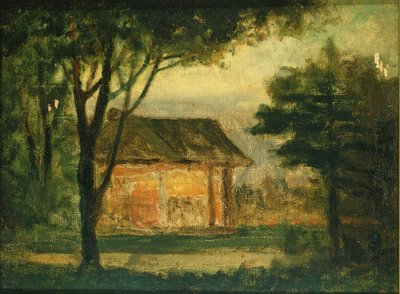 The Old Homestead by Edward Mitchell Bannister