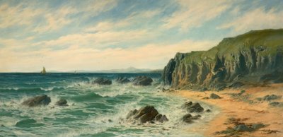 Coastal Scene, 1887 by Edward Moore