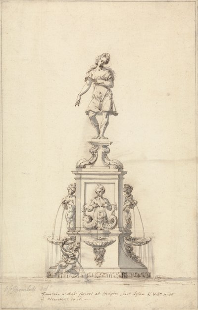 The Diana Fountain, Bushy Park: Original Design by Edward Pierce