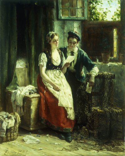 The Letter by Edward Portielje