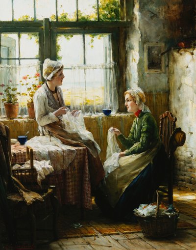 The Seamstress by Edward Portielje