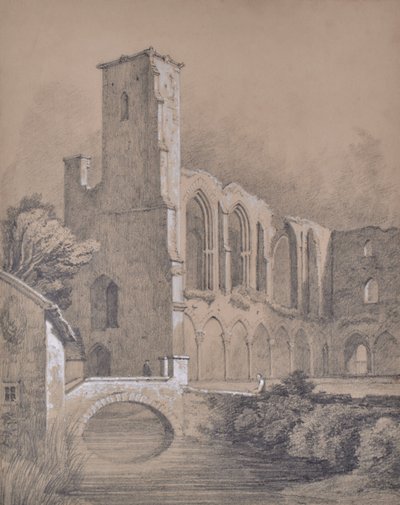 Ruins of a cathedral by Edward Pretty