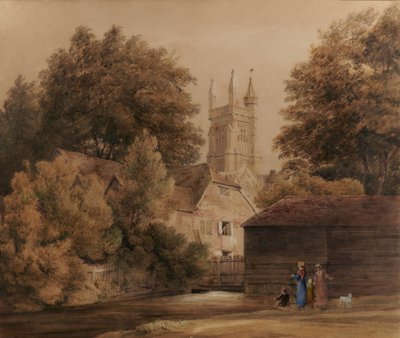 View Near Winchester by Edward Pretty
