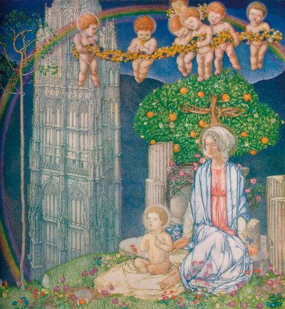 Our Lady of Promise, 1919 by Edward Reginald Frampton