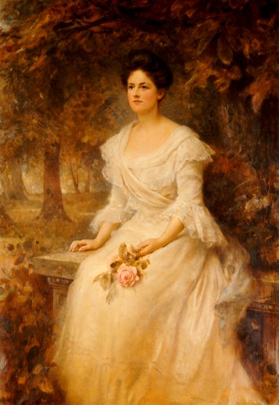 Portrait of a Lady, 1902 by Edward Robert Hughes