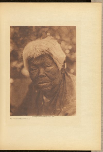 A Southern Miwok Woman by Edward S. Curtis