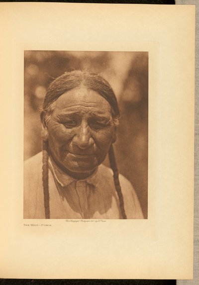 The Whip - Ponca by Edward S. Curtis