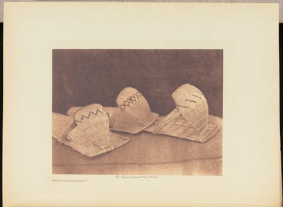 Washo Cradle-baskets by Edward S. Curtis